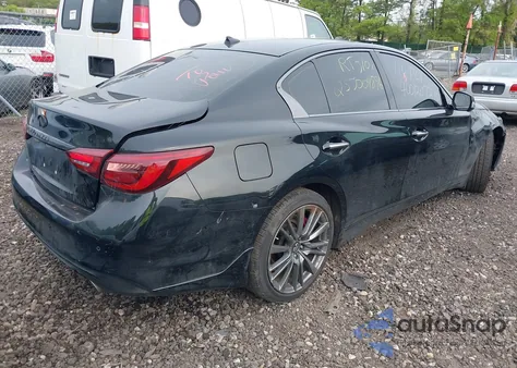 2021 Infiniti Q50 Red Sport 400 Awd z USA, uszkodzony, nr VIN JN1FV7DR6MM880572